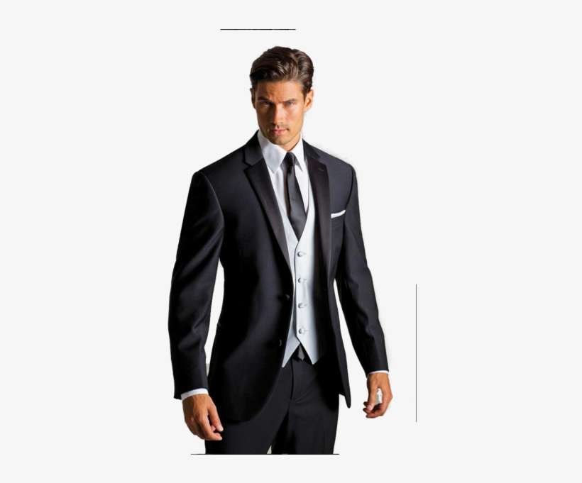 Share This Image - White And Black Suit Combination, transparent png download