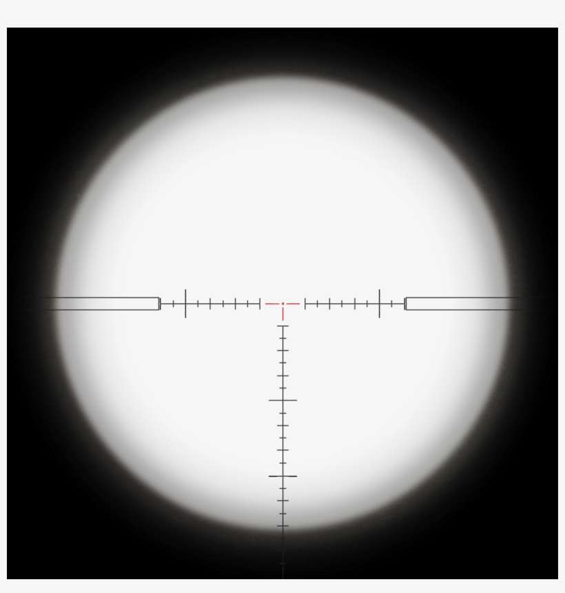 Xpr-50 Scope Reticle Boii - Circle, transparent png download