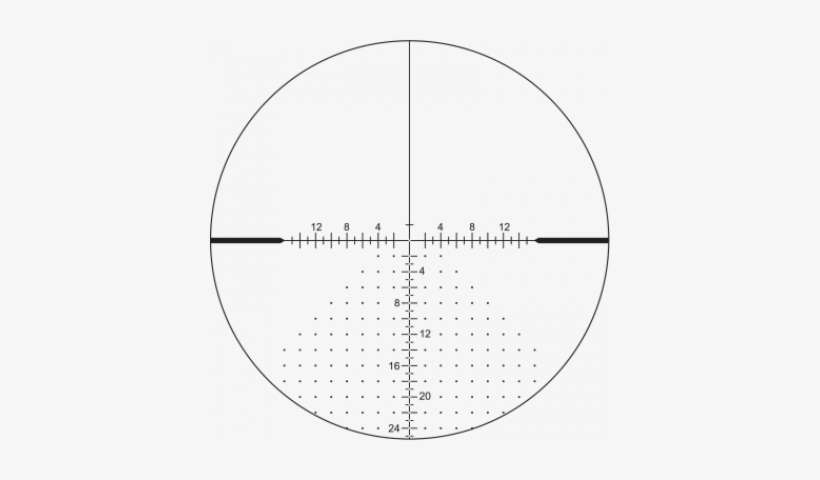 Reticle Information - Leupold Impact 60 Reticle, transparent png download