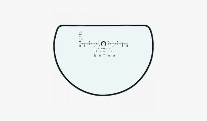 Reticle Information - Leupold D Evo Reticle, transparent png download