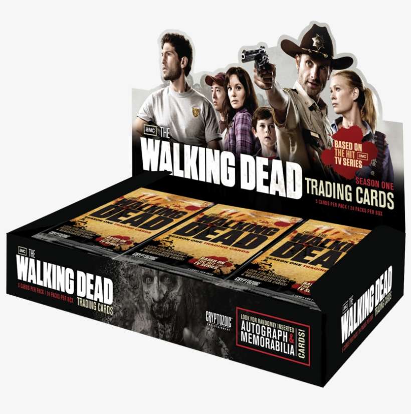 The Walking Dead Trading Cards Season One - Dvd Collector Walking Dead, transparent png download