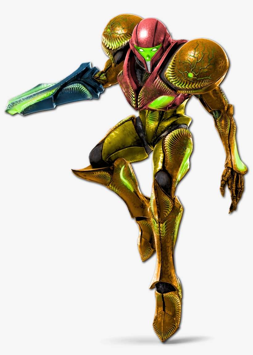 Made A Sa-x Alternate Color For Dark Samus - Dark Samus Smash Ultimate, transparent png download