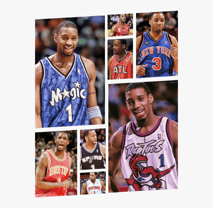 The Game Does Not Leave Gently - Tracy Mcgrady All Teams, transparent png download