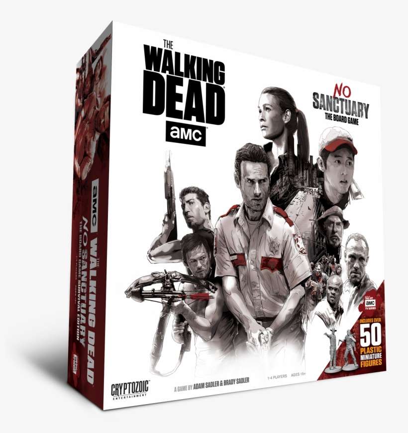 The Walking Dead - Walking Dead No Sanctuary Kickstarter Edition, transparent png download