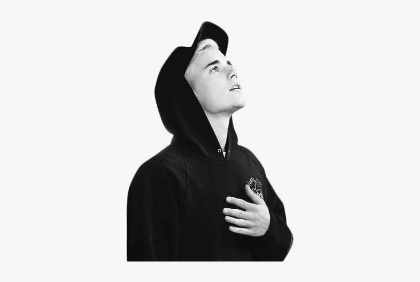 Free Png Justin Bieber Black & White Png Images Transparent - Justin Bieber Black And White, transparent png download