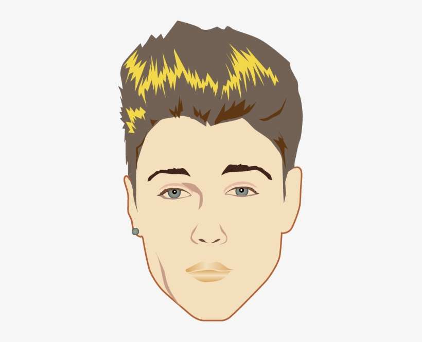 Justin Bieber's Tat Map - Illustration, transparent png download