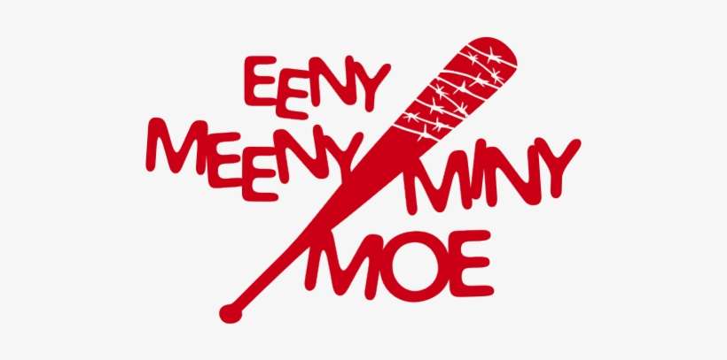 Pegatina Walkig Dead Lucille - Negan Logo Png, transparent png download