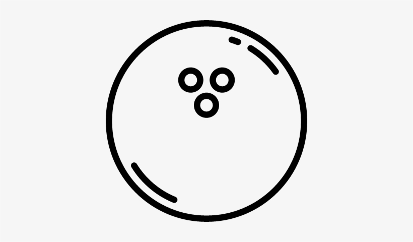 Bowling Ball Vector - Circle, transparent png download