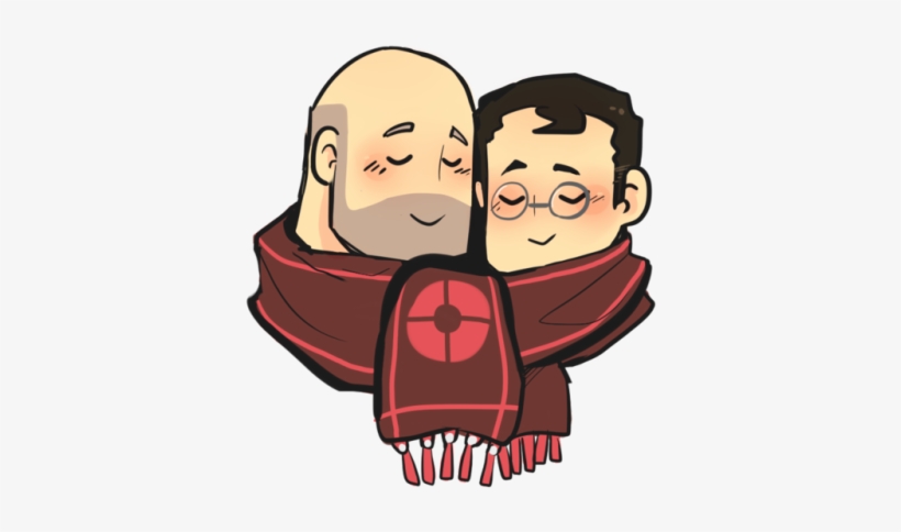 2 - Tf2 Fanart Couple, transparent png download