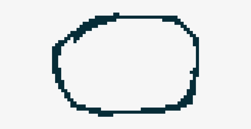 Asteroid - Pixel Art, transparent png download