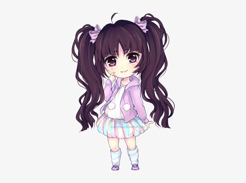 Download Qixe1bu - Kawaii Anime Chibi Png | Transparent PNG Download ...