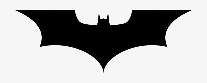 Hier Finden Sie Einen Schwarzen Kleinen Fliegenden - Batman Logo Dark Knight Rises, transparent png download