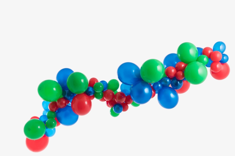 Hero Mask Balloon Garland Kit - Balloon, transparent png download