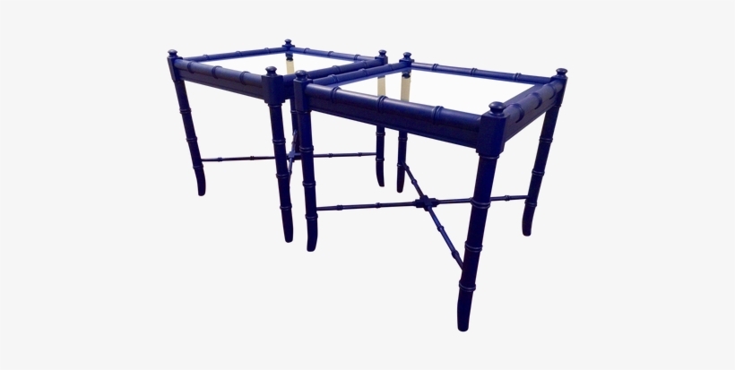 This Chic Pair Of Side Tables By Thomasville Furniture - Bamboo, transparent png download