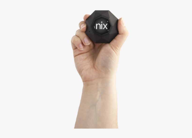 A Hand Is Holding Up The Nix Qc - Remix, transparent png download