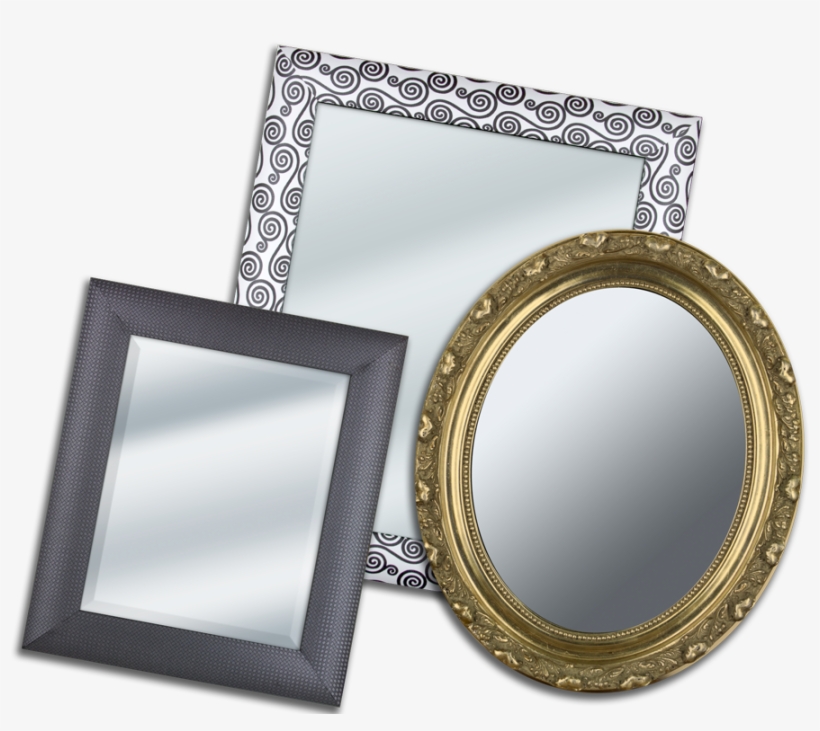Custom Mirrors From Frame It/ Waban Gallery - Frame It / Waban Gallery, transparent png download