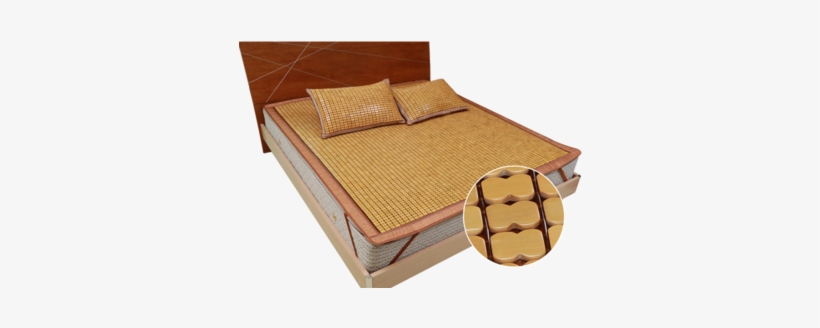 Summer Cooling Bed Mattress Pad Bamboo Mat - Bed Frame, transparent png download