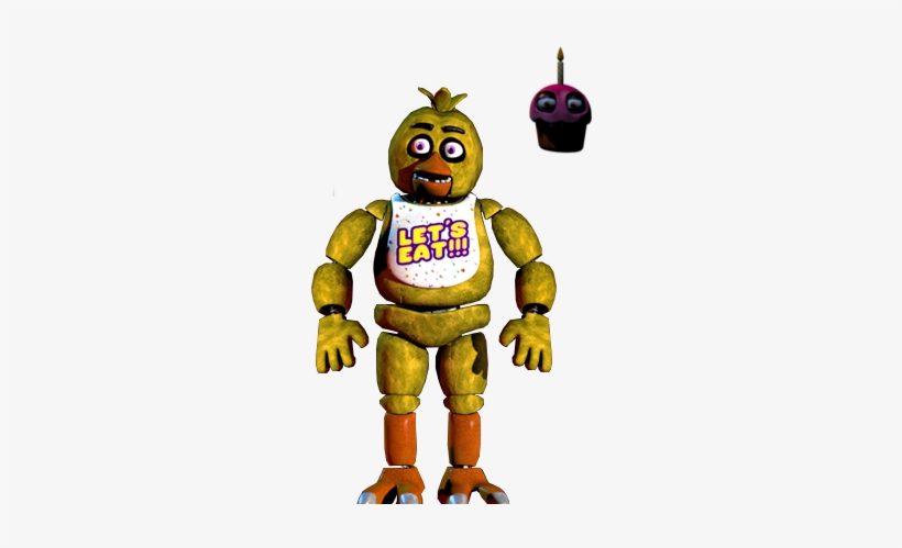 Christmas Box Chica Full By Realitywarper On - Trends 16-month 2017 Five Nights At Freddy's Wall Calendar, transparent png download