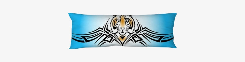 Tiger Tribal Body Pillow Pixers We Live To Change - Tigre Tribal, transparent png download