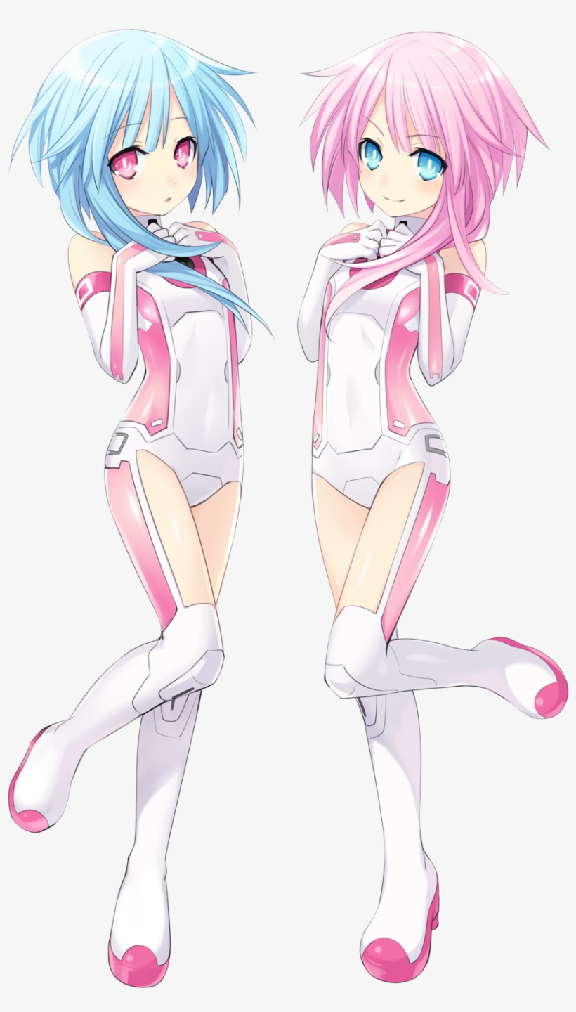 White Sisters - Hyperdimension Rom Ram, transparent png download