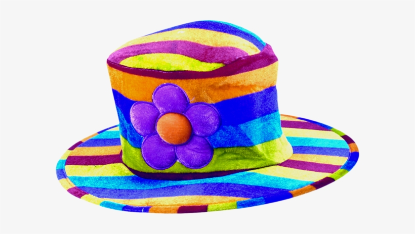 Clown , Harlequin Hats - Fedora, transparent png download