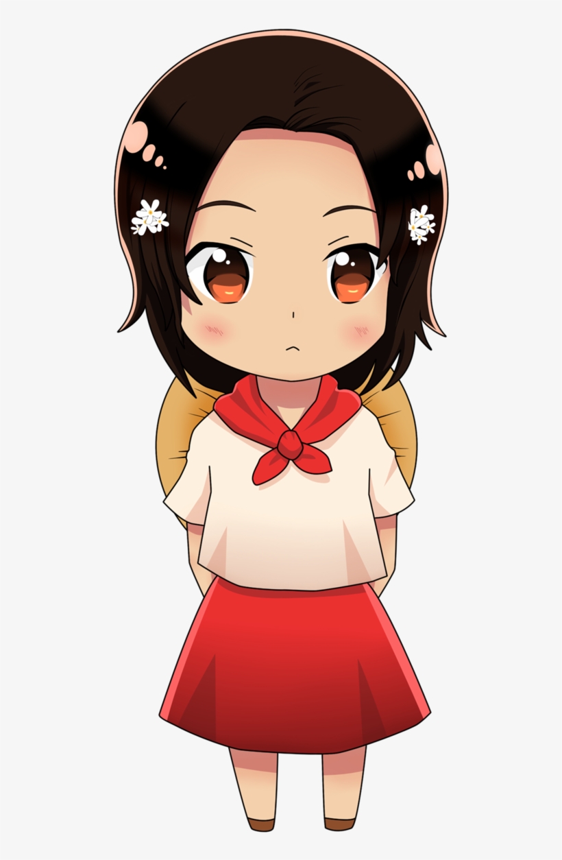 Philipines Clipart Anime - Philippine National Costume Clipart, transparent png download