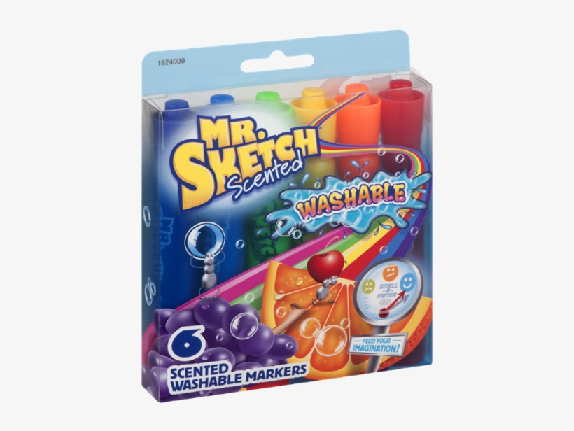 Mr Sketch Markers, Scented - 8 Markers, transparent png download