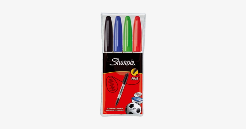 Sharpie Fine Permanent Marker Wallet S0810970 - Permanent Marker, transparent png download
