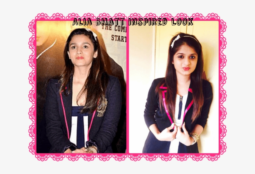 Alia Bhatt Soty Inspired Outfit Of The Day 1 - Look Like Alia Bhatt, transparent png download
