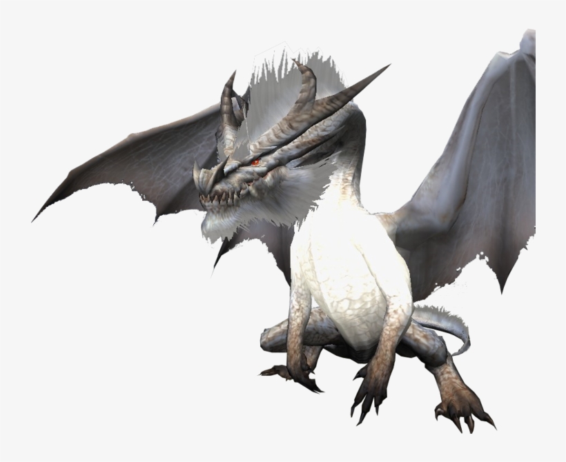 White Beard Dragon - Monster Hunter Freedom Unite Mostri, transparent png download