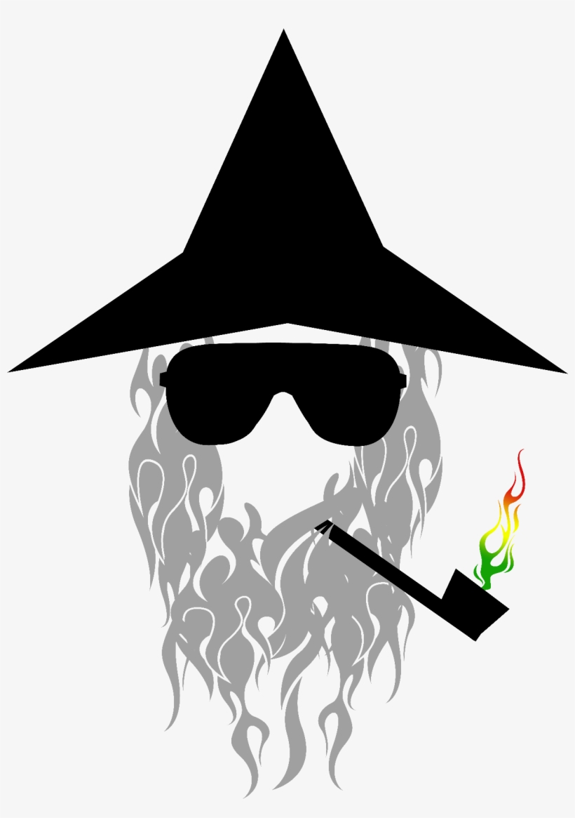 Gandalf Gang Gandalf Beard Png - Hat, transparent png download