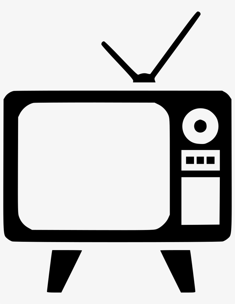 Vintage Tv Monitor Classic Watch Comments - Vector Graphics, transparent png download