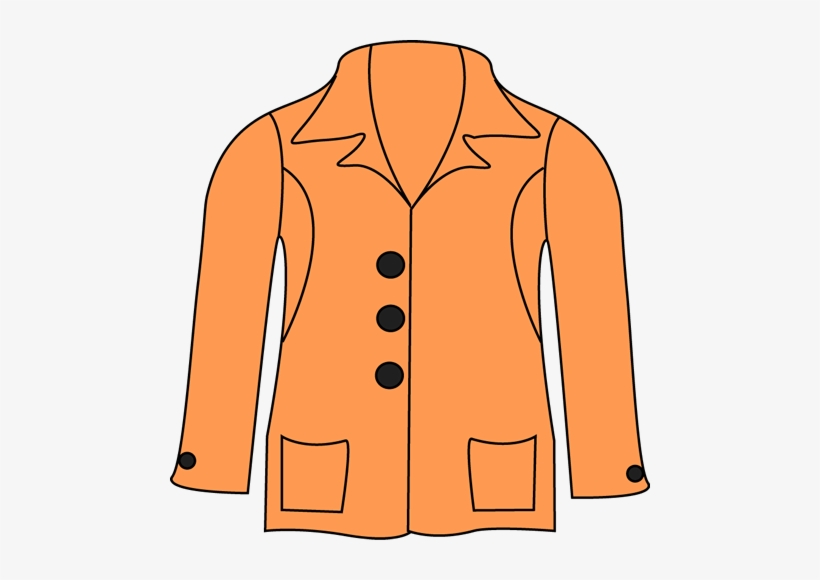 Image Freeuse Stock Orange - Coat, transparent png download