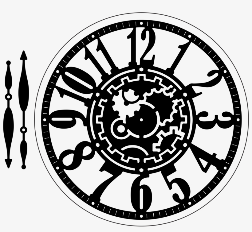 Steampunk Gear Stencil - Blade Intrepid Watches Price In India, transparent png download