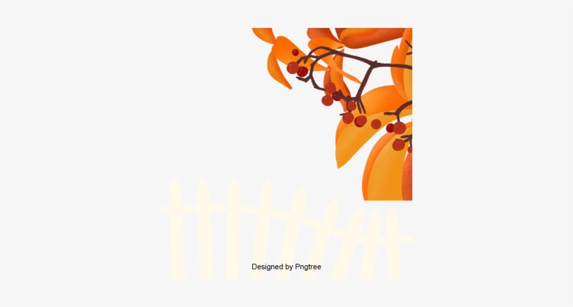 Beautiful Colorful Cartoon Lovely Hand-painted Autumn - Autumn, transparent png download