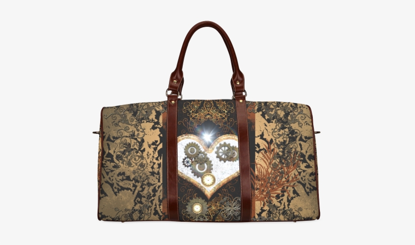 Steampunk, Wonderful Heart, Clocks And Gears Waterproof - Steampunk, Beautiful Heart Note Cards, transparent png download