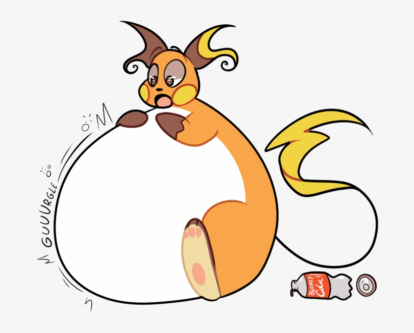 Raichu Soda Inflation By Inflationdex-dahaev9 - Cartoon, transparent png download