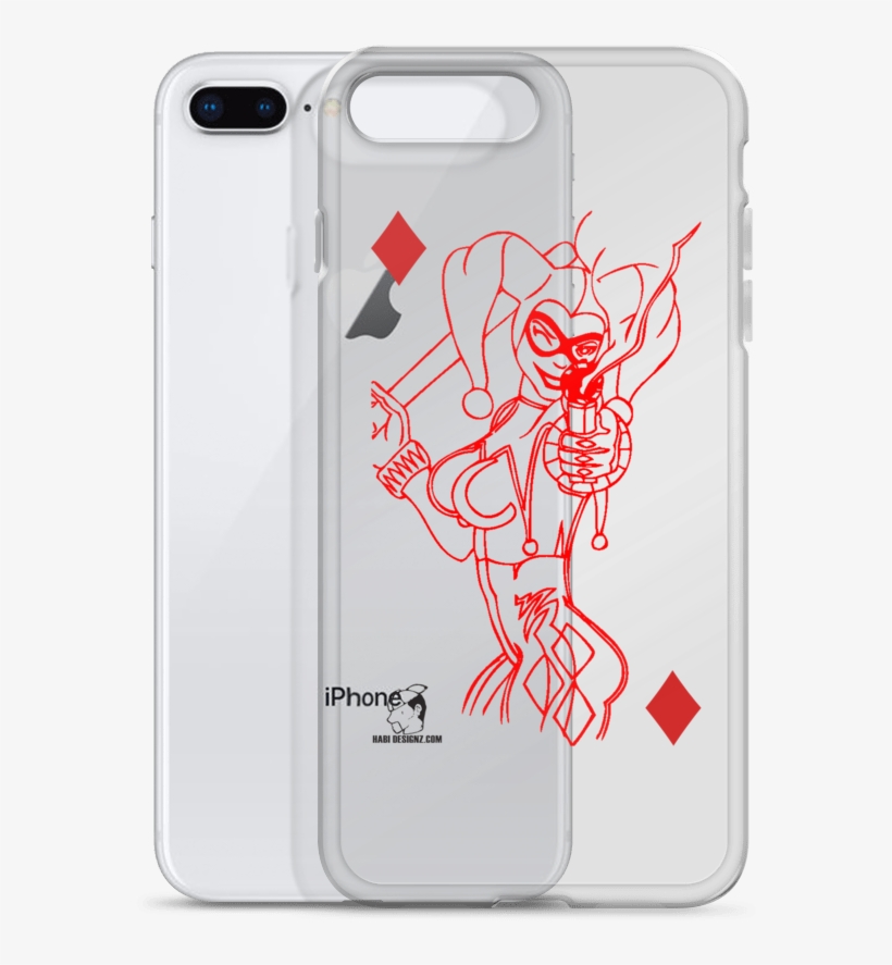 Harley Quinn Of Diamonds - Mobile Phone, transparent png download