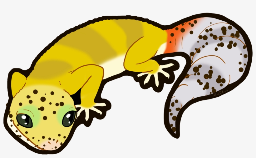 Raichu Gecko - Common Leopard Gecko, transparent png download