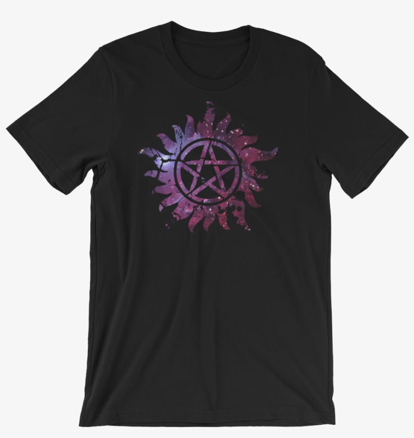 Supernatural Anti-possession Galaxy Print - Intelligence Is The Ability To Adapt To Change T-shirt, transparent png download