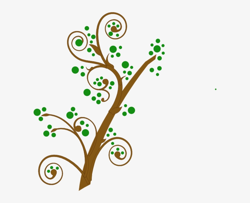 Brown And Green Tree Branch Clip Art - Dream It Believe It Achieve, transparent png download