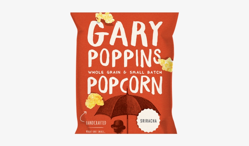 Sriracha Popcorn - 4 - 4 Oz - Pop Corn Gary Poppins, transparent png download