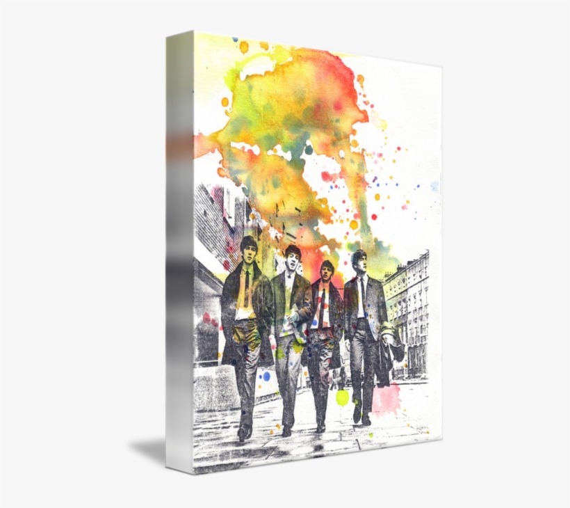 Transparent The Street By Isabelle Dillard - Beatles Watercolor, transparent png download