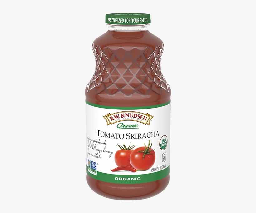 Organic Tomato Sriracha Beverage - Rw Knudsen Tomato, transparent png download