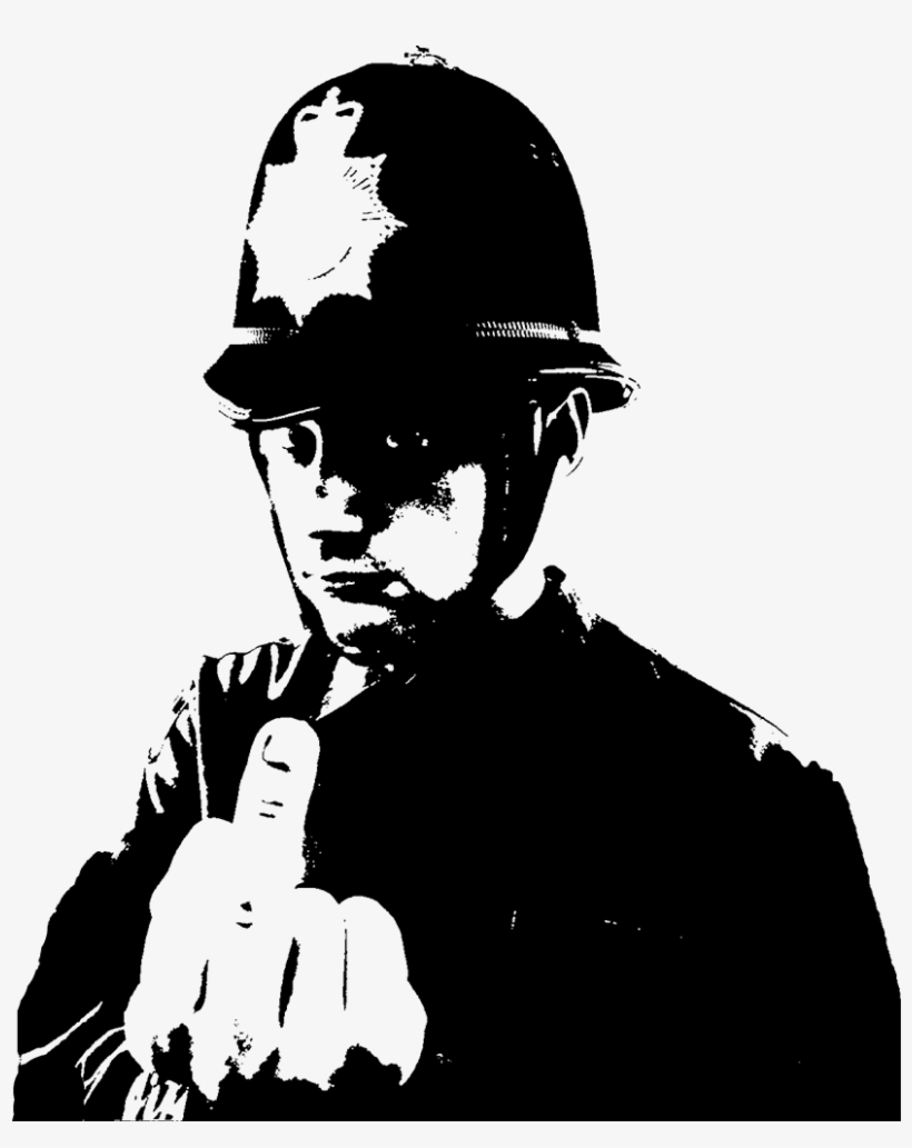 Banksy Bobby 3d View - Rude Copper Banksy, transparent png download