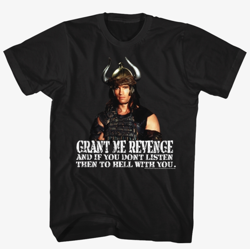 Grant Me Revenge Conan The Barbarian Shirt - Marvel Vs Capcom 3 Shirt, transparent png download