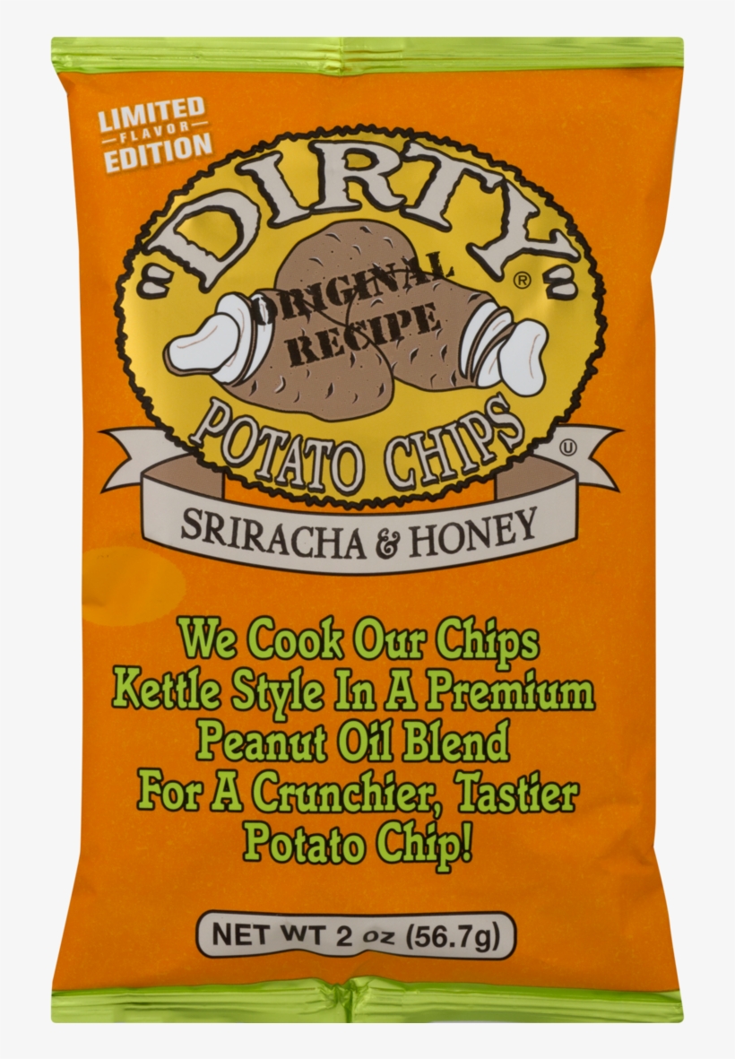 Dirty Kettle Potato Chips, Sriracha & Honey Dirty Chips PNG Image