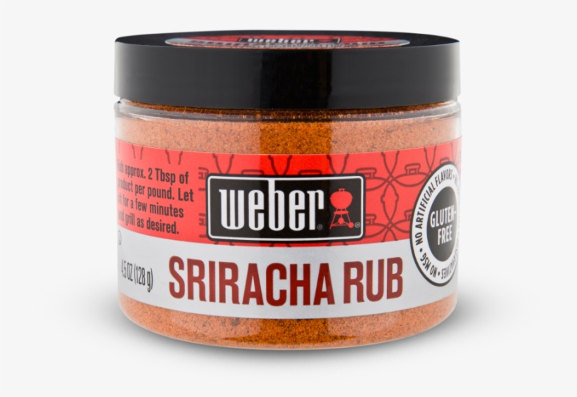 Sriracha Rub - Weber Sriracha Rub Sauce 4.5 Oz, transparent png download