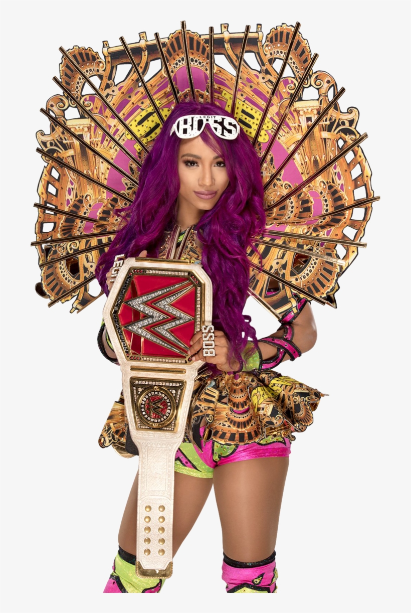 Sasha Banks Render By Skyhighrollins By Thelunaticjeffyt - Wwe Sasha Banks 2018, transparent png download