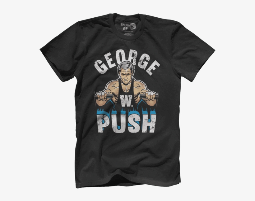 George W Push - Discord T Shirt, transparent png download